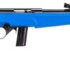 Rossi RB22 Compact 22 LR 10+1, 16" Matte Black Button Rifled Free Floating Steel Barrel, Matte Black Stainless Steel Receiver, Blue Monte Carlo Stock, Right Hand 1 151217