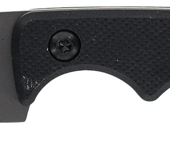 Smith & Wesson Knives 1193156 H.R.T. Neck Knife Fixed Spear Point/Plain Titanium Nitride Coated 8Cr13MoV SS Blade/Black G10 Handle Includes Sheath