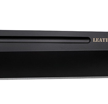 Cold Steel CSFXLTHRNK Leatherneck  10.50" Fixed Bowie Plain Non-Reflective Black D2 Steel Blade/ 4.75" Black w/Curved Quillons Kray-Ex Handle