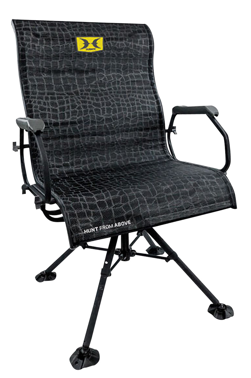 Hawk HWK3115 Big Denali Blind Chair Folding Black Mesh 3 Hawk HWK3115 Big Denali Blind Chair Folding Black Mesh