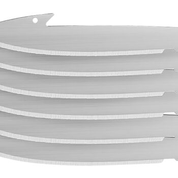 Muddy MUDFL35RBR6PKCH Drop Point 3.50" 420J2 SS Blade