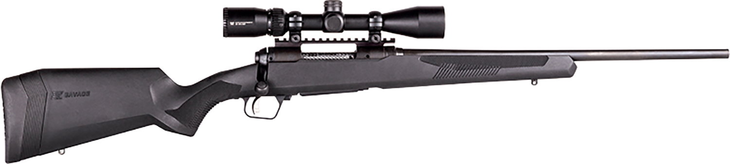Savage Arms 58130 110 Apex Hunter XP 400 Legend 4+1 18" Carbon Steel, Black, Synthetic AccuFit Stock, Vortex Crossfire II 3-9x40mm Scope 3 Savage Arms 58130 110 Apex Hunter XP 400 Legend 4+1 18" Carbon Steel, Black, Synthetic AccuFit Stock, Vortex Crossfire II 3-9x40mm Scope