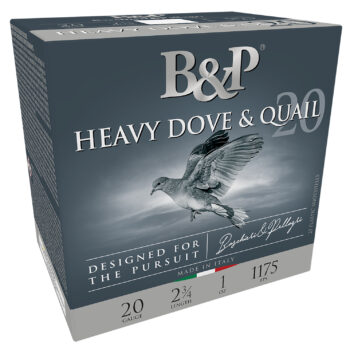 B&P Ammunition 20BD8 Heavy Dove & Quail  20Gauge 2.75" 1oz 8Shot 25 Per Box/10 Case
