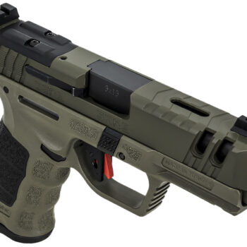 SAR USA SAR9CG3OD SAR9 C Gen3 Compact Frame 9mm Luger 15+1 4" Black Steel Barrel, OD Green Cerakote Steel Slide, OD Green Polymer Frame w/Picatinny Rail, Black Interchangeable Backstrap Grip