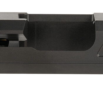True Precision Inc TPG19SBCRMR Axiom Optic Cut Slide Fits Glock 19 Gen1-3 Black DLC Anodized 416R Stainless Steel