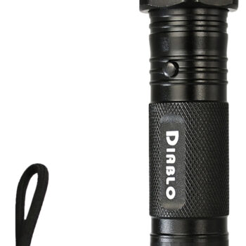 SKYLINE USA INC TLSGGDD Stun Gun Diablo Black Aluminum Features Flashlight