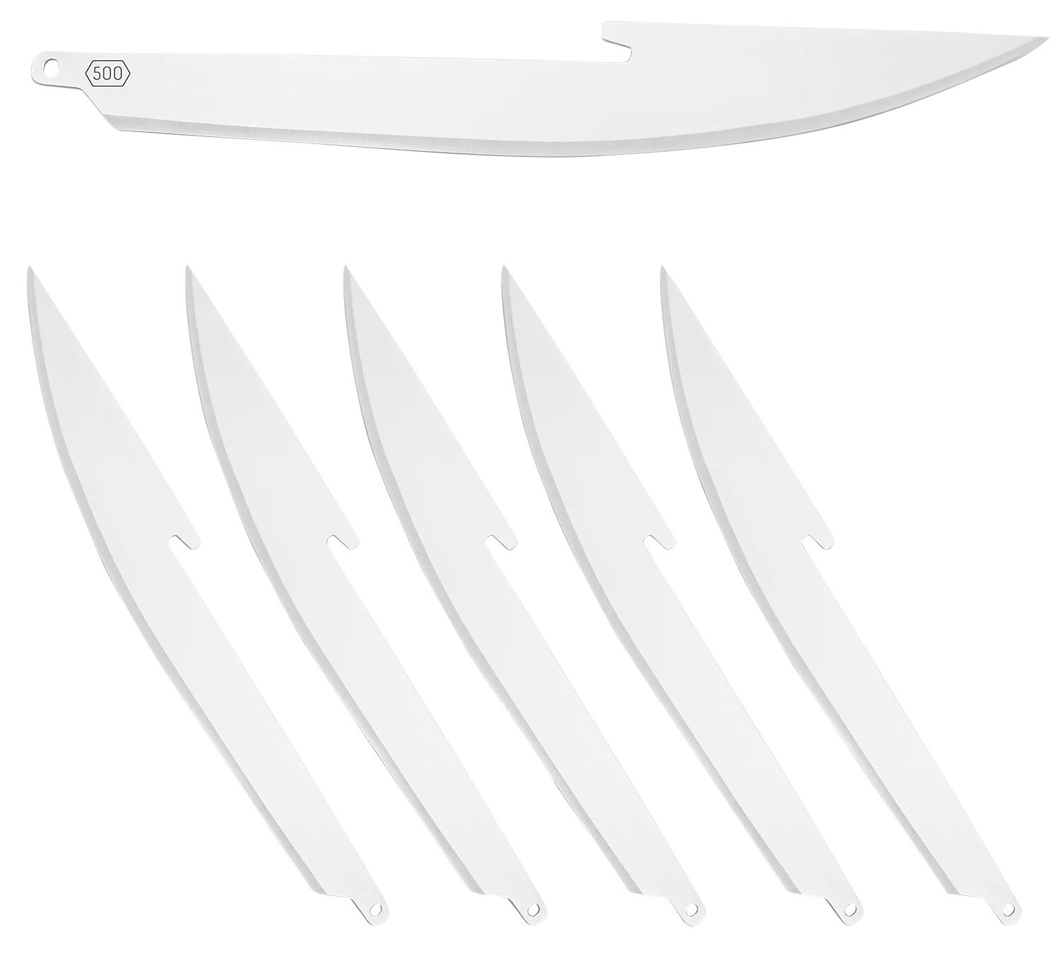 Outdoor Edge RR506 Replacement Blades 500 6 Blades, Boning/Fillet 5" 420J2 SS Blade 3 Outdoor Edge RR506 Replacement Blades 500 6 Blades, Boning/Fillet 5" 420J2 SS Blade