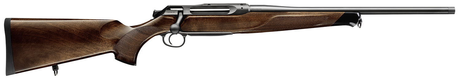 Sauer 80117099 505 Lux Full Size 300 Win Mag 2+1 24" Matte Blued Threaded Barrel, Matte Blued Saddle Mount Steel Receiver, Grade 5 Wood Fixed Stock 3 Sauer 80117099 505 Lux Full Size 300 Win Mag 2+1 24" Matte Blued Threaded Barrel, Matte Blued Saddle Mount Steel Receiver, Grade 5 Wood Fixed Stock