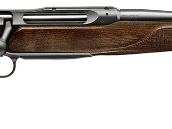 Sauer 80117660 505 Lux Full Size 6.5 PRC 3+1 24" Matte Blued Threaded Barrel, Matte Blued Saddle Mount Steel Receiver, Grade 5 Wood Fixed Stock