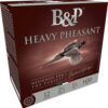 B&p Ammunition 203B14H6 Heavy Pheasant 20Gauge 3" 1 1/4oz 6Shot 25 Per Box/10 Case 2 168001