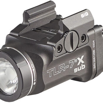 Streamlight 69406 TLR-7 X Sub USB  Black Anodized 500 Lumens  White LED Sig Sauer P365/P365 XL