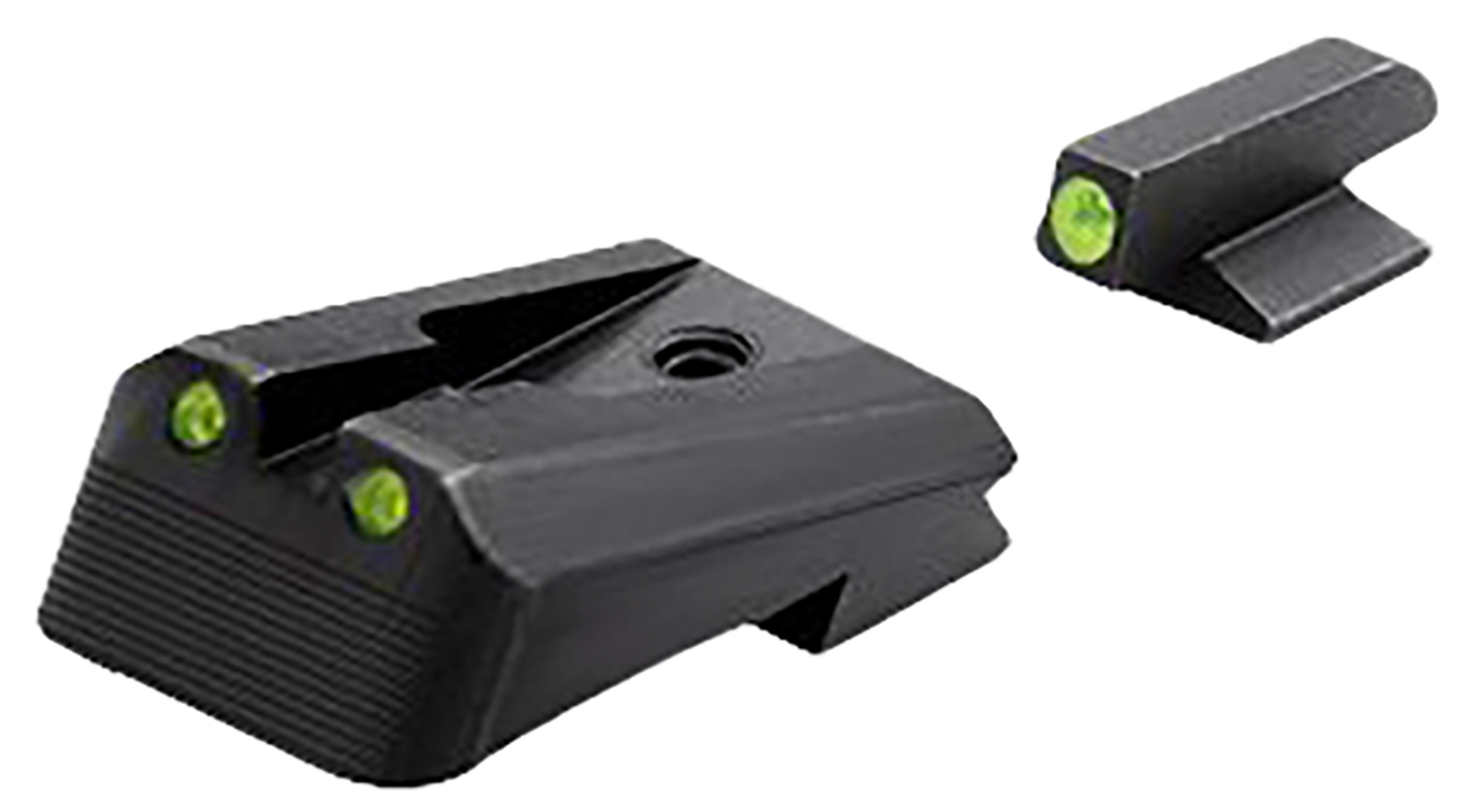 Kimber Mfg.,inc ML11219 1911 Tactical Wedge Fixed Night Sight Set Green/Tritium Black Outline Front Sight-Green/Tritium Black Outline Rear Sight 3 Kimber Mfg.,inc ML11219 1911 Tactical Wedge Fixed Night Sight Set Green/Tritium Black Outline Front Sight-Green/Tritium Black Outline Rear Sight