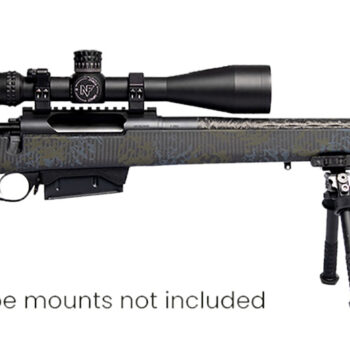 Horizon Firearms RF019C502216C20 Vandal Carbon II 7mm Back Country 22" Black Fluted Barrel, Black Drilled & Tapped Receiver, Black Iota EKO X Carbon Fiber Stock