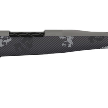 Fierce Firearms TWROG300PRC22GP Twisted Rogue Mini 300 PRC 22" Tungsten Cerakote Steel Threaded Barrel, Drilled & Tapped Steel Receiver, LR Negative Comb Phantom Camo Carbon Fiber Stock