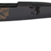 Fierce Firearms TWROG300PRC22BT Twisted Rogue 300 PRC 22" Armour Lube Black Steel Threaded Barrel, Drilled & Tapped Steel Receiver, LR Negative Comb Trophy Camo Carbon Fiber Stock 2 174965