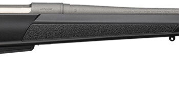 Winchester Repeating Arms 535801289 XPR Extreme 6.5 Creedmoor Tungsten Cerakote Fluted Threaded Barrel & Drilled & Tapped Steel Receiver, Fixed Black Synthetic Stock