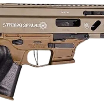 Grand Power 810091158197 Stribog SP9A3G *CA Compliant 9mm Luger 16" Flat Dark Earth