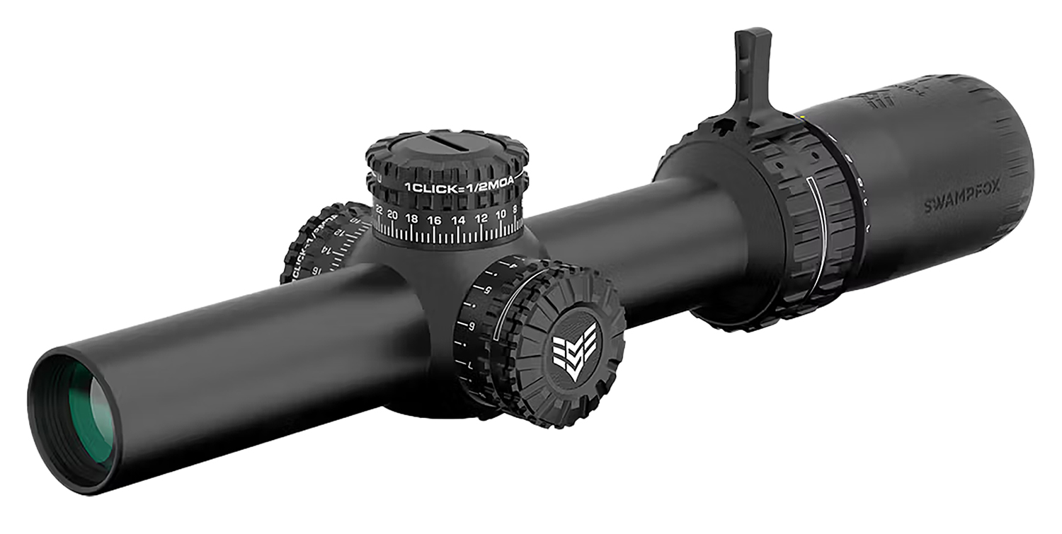 Swampfox Optics ARH18241GB Arrowhead Black 1-8x24mm 30mm Tube Guerrilla Dot BDC Green Reticle 3 Swampfox Optics ARH18241GB Arrowhead Black 1-8x24mm 30mm Tube Guerrilla Dot BDC Green Reticle