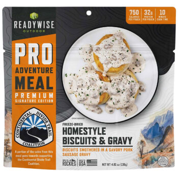 Wise Foods RW05403 Pro Meal Biscuits and Gravy 2 Servings 6 Per Case