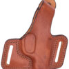 Bianchi 16862 Black Widow OWB Size 15 Tan Leather Belt Slide Compatible w/Glock 20/21/29/30/37. 1 30738