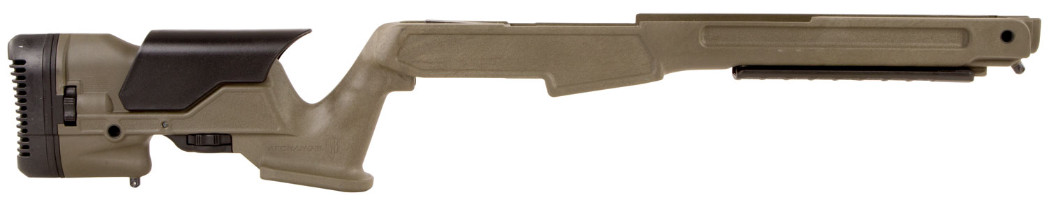 Archangel AAM1AOD Precision Stock OD Green Synthetic Fixed with Adjustable Cheek Riser for Springfield M1A, M14 3 Archangel AAM1AOD Precision Stock OD Green Synthetic Fixed with Adjustable Cheek Riser for Springfield M1A, M14
