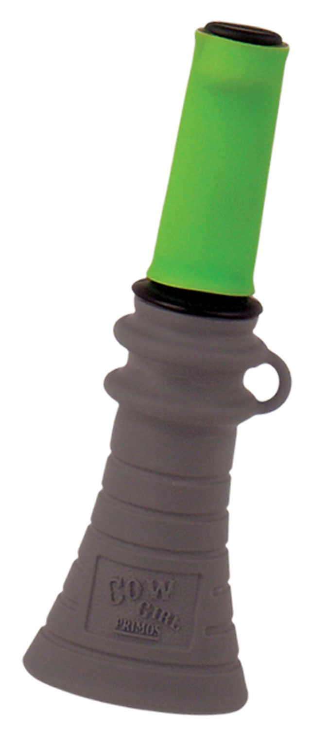 Primos 937 Cow Girl Open Call Cow Sounds Attracts Elk Gray/Green Rubber 3 Primos 937 Cow Girl Open Call Cow Sounds Attracts Elk Gray/Green Rubber