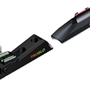 Truglo TG958X Muzzle Brite Sight Set In-Line Muzzleloaders Adjustable Red/Green Black Ghost Ring