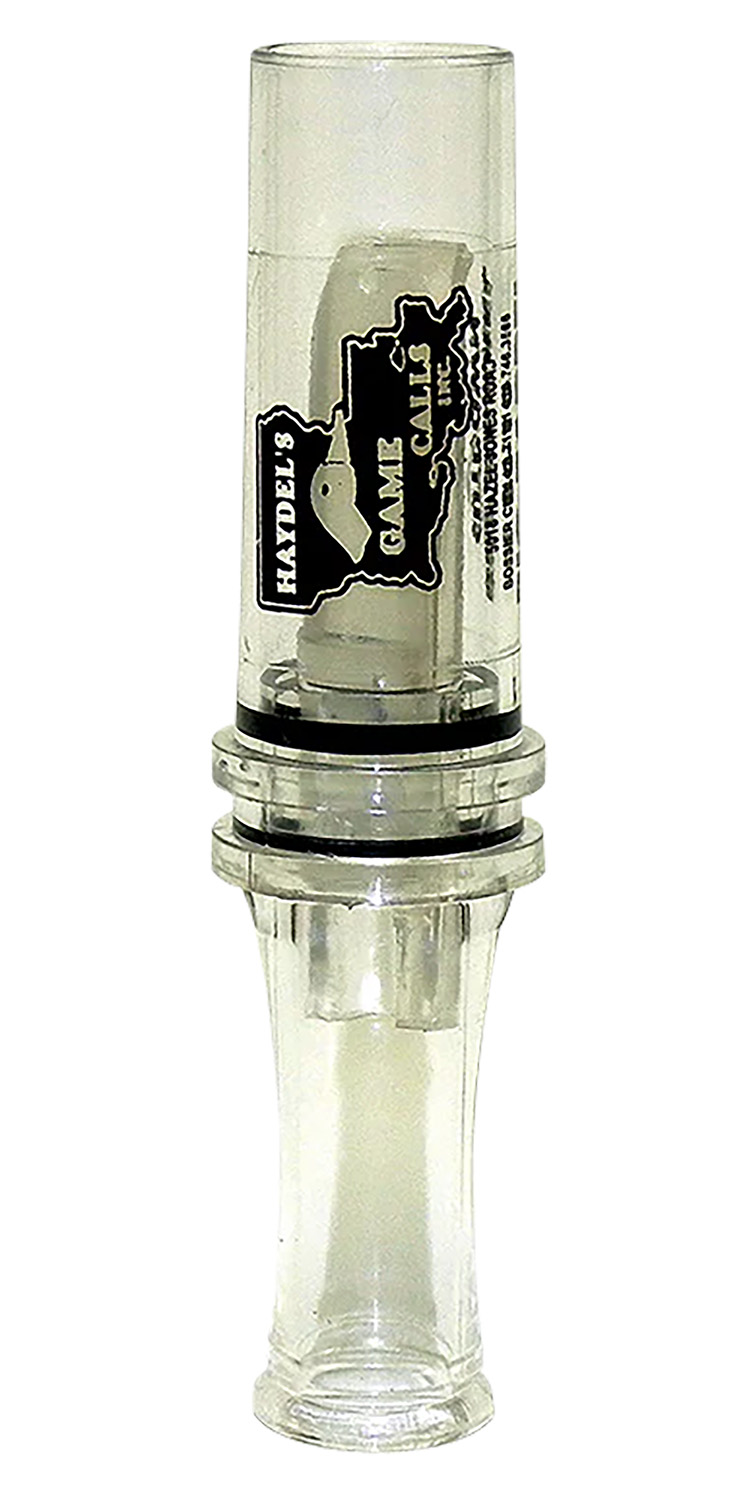 Haydel's Game Calls BC10 Big Barreled Open Call Single Reed Mallard Sounds Attracts Ducks Clear Plastic 3 Haydel's Game Calls BC10 Big Barreled Open Call Single Reed Mallard Sounds Attracts Ducks Clear Plastic