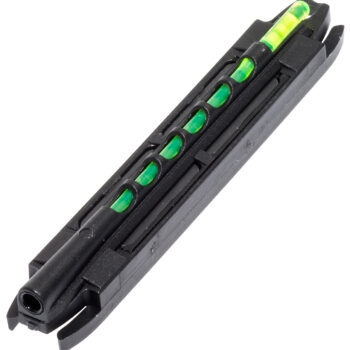 HiViz MGH2007I Magni-Hunter Magnetic Front Sight  Black | Green/Red Fiber Optic