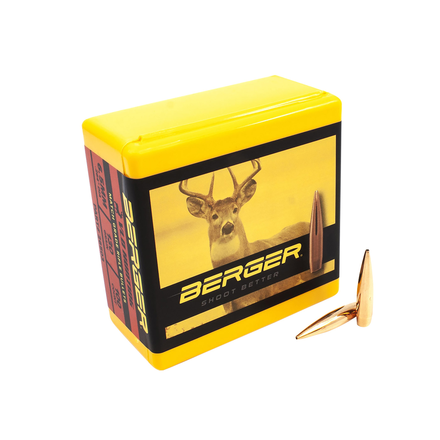 Berger Bullets 26503 VLD Hunting Match Grade 6.5Creedmoor 130gr 100/Box 3 Berger Bullets 26503 VLD Hunting Match Grade 6.5Creedmoor 130gr 100/Box