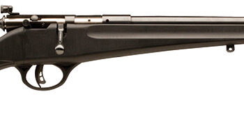 Savage Arms 13775 Rascal  Youth 22 LR 1rd 16.13" Matte Black Sporter Barrel, Matte Black Carbon Steel Receiver, Black Fixed Synthetic Stock, Right Hand