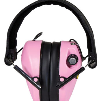 Caldwell 487111 E-Max Low-Profile Muff 23 dB Over the Head Pink/Black Adult
