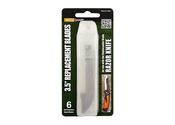 ACCUSHARP 3.5" REPLACEMENT BLADES OR