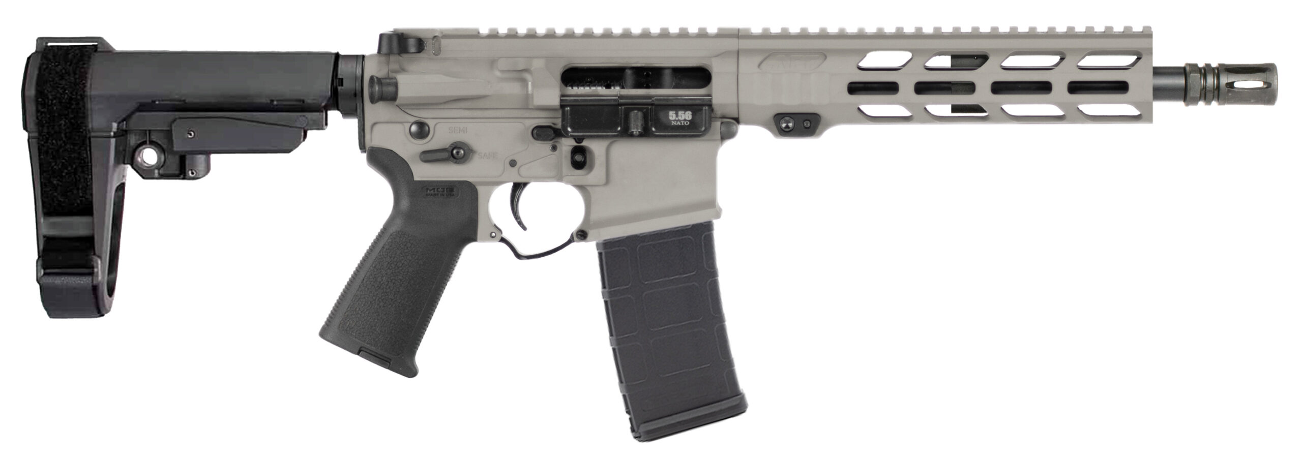 APF 5.56 PISTOL 2.0 10.5 GRAY MLOK 3 APF 5.56 PISTOL 2.0 10.5 GRAY MLOK
