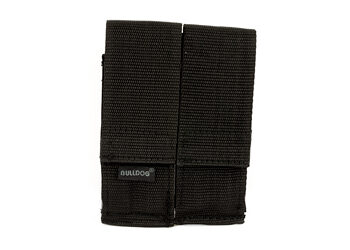 BULLDOG DBL MAG HLDR BLK