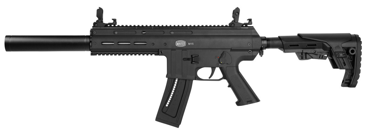 BLG MAUSER M-15 SD GEN2 22LR FAKE SUPPRESSOR 3 BLG MAUSER M-15 SD GEN2 22LR FAKE SUPPRESSOR