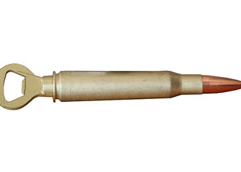 CBG 50 CALIBER BOTTLE OPENER GOLD