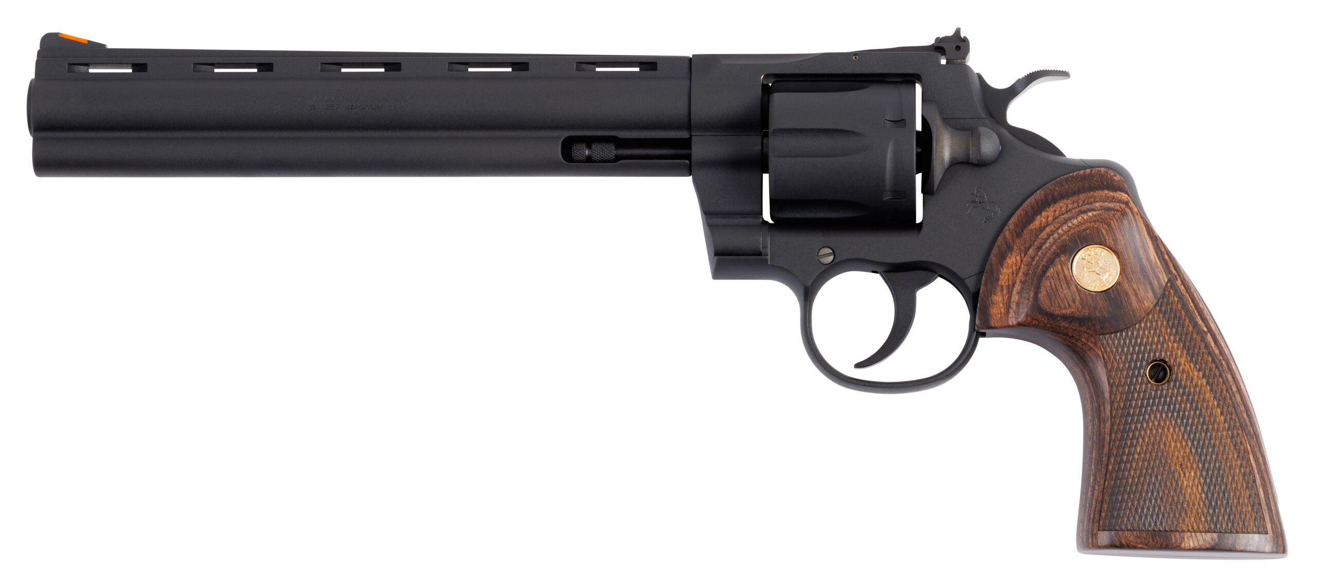 CLT PYTHON 357MAG 8 MATTE BLUE WOOD GRIP 3 CLT PYTHON 357MAG 8 MATTE BLUE WOOD GRIP