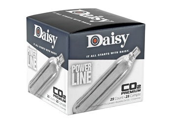 DAISY #7025 CO2 CYLINDERS 25/BX