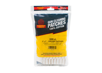 OTIS 1" SQ CLEANING PATCHES 500CT