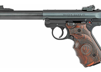 RUGER MRK IV TRGT 22LR 5.5" 10RD BLK