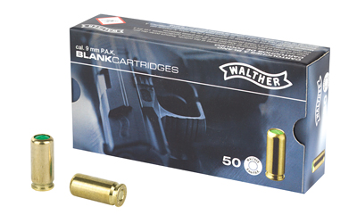 UMX WALTHER 9MM PAK BLANKS 50/BX 3 UMX WALTHER 9MM PAK BLANKS 50/BX