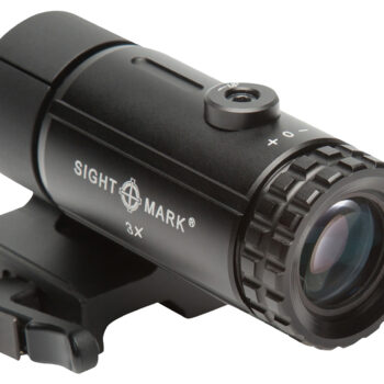 Sightmark SM19063 T-3 Magnifier 3X  with Flip to Side Mount Matte Black 3 x 23mm