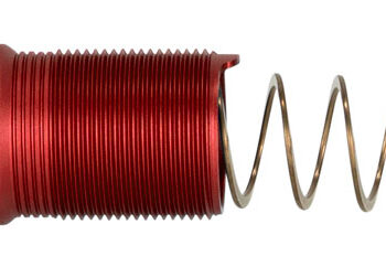 Strike ARSPRESLICKRED Buffer Tube  AR Pistol Platform Red Anodized Aluminum Handgun