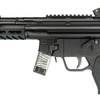 PTR 408 9R *CA Compliant 9mm Luger 10+1 (2) 16" Heat Treated Carbine Barrel, Mil-Spec Anodized Aluminum M-Lok Handguard, Fixed Polymer Stock w/Sling Attachment