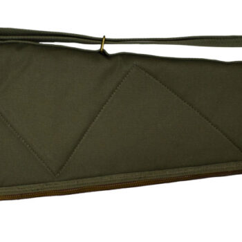 Boyt Harness OGC98PL09 Alaskan Rifle Case 48" Waxed OD Green Canvas w/ Brass Hardware & Quilted Flannel Lining for Scoped Rifles