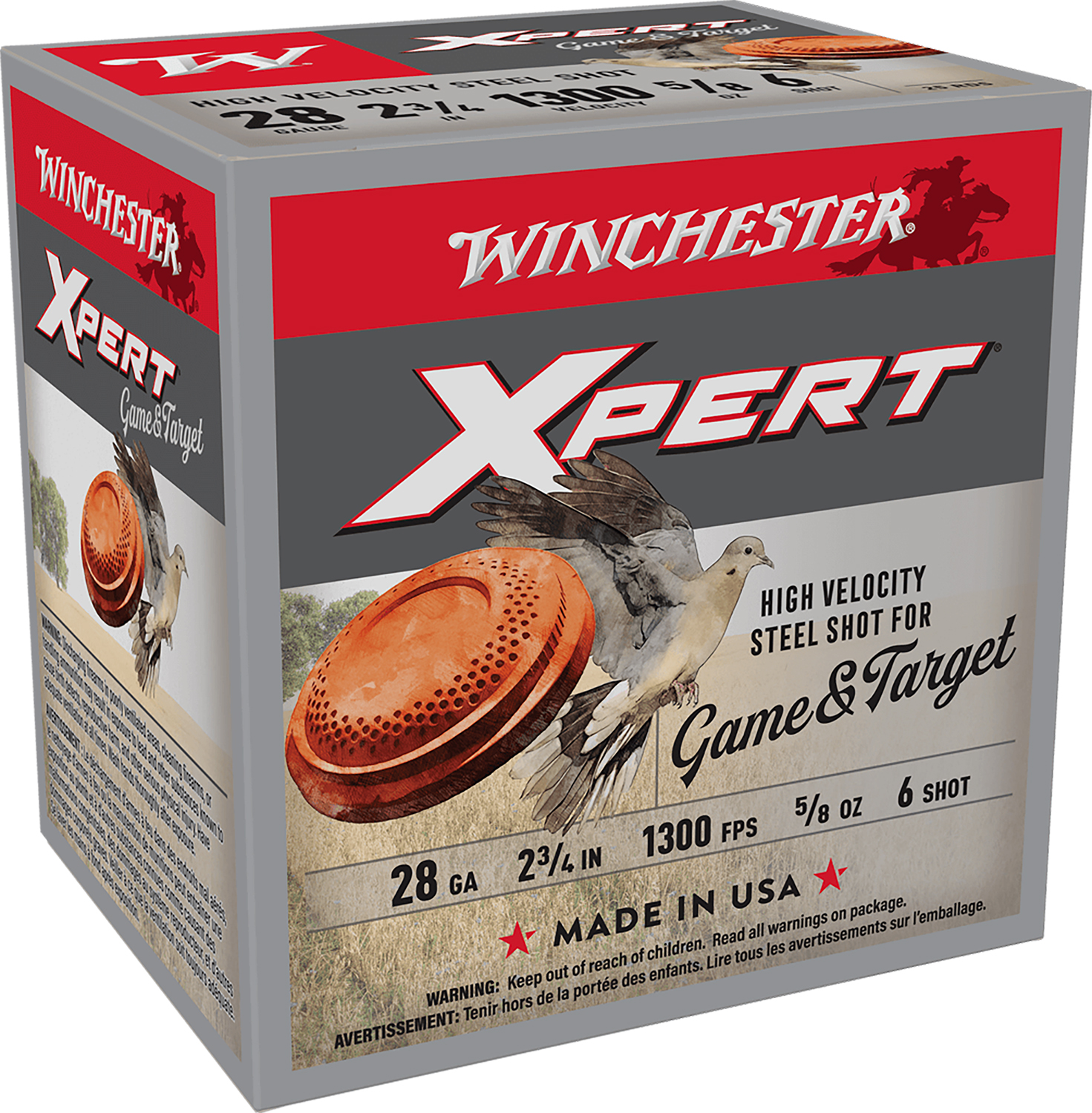 Winchester Ammo WE28GT6 Super X Xpert High Velocity 28Gauge 2.75" 5/8oz 6Shot 25 Per Box/10 Case 3 Winchester Ammo WE28GT6 Super X Xpert High Velocity 28Gauge 2.75" 5/8oz 6Shot 25 Per Box/10 Case