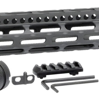 Midwest Industries MIULW12625 Ultralight  AR-15 Black Hardcoat Anodized Aluminum/Polymer 12.625" Picatinny/M-LOK