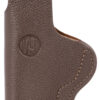 1791 Gunleather FCD4BRWR Fair Chase IWB Size 04 Classic Brown Deer Hide Belt Clip Compatible w/Glock 17/19/Springfield XD/S&W M&P Right Hand 1 121777