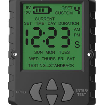 American Hunter AHUTM Universal Digital Timer  6/12 Volt, 1-30 Seconds Feed Rate, 2 Quick/16 Custom Settings